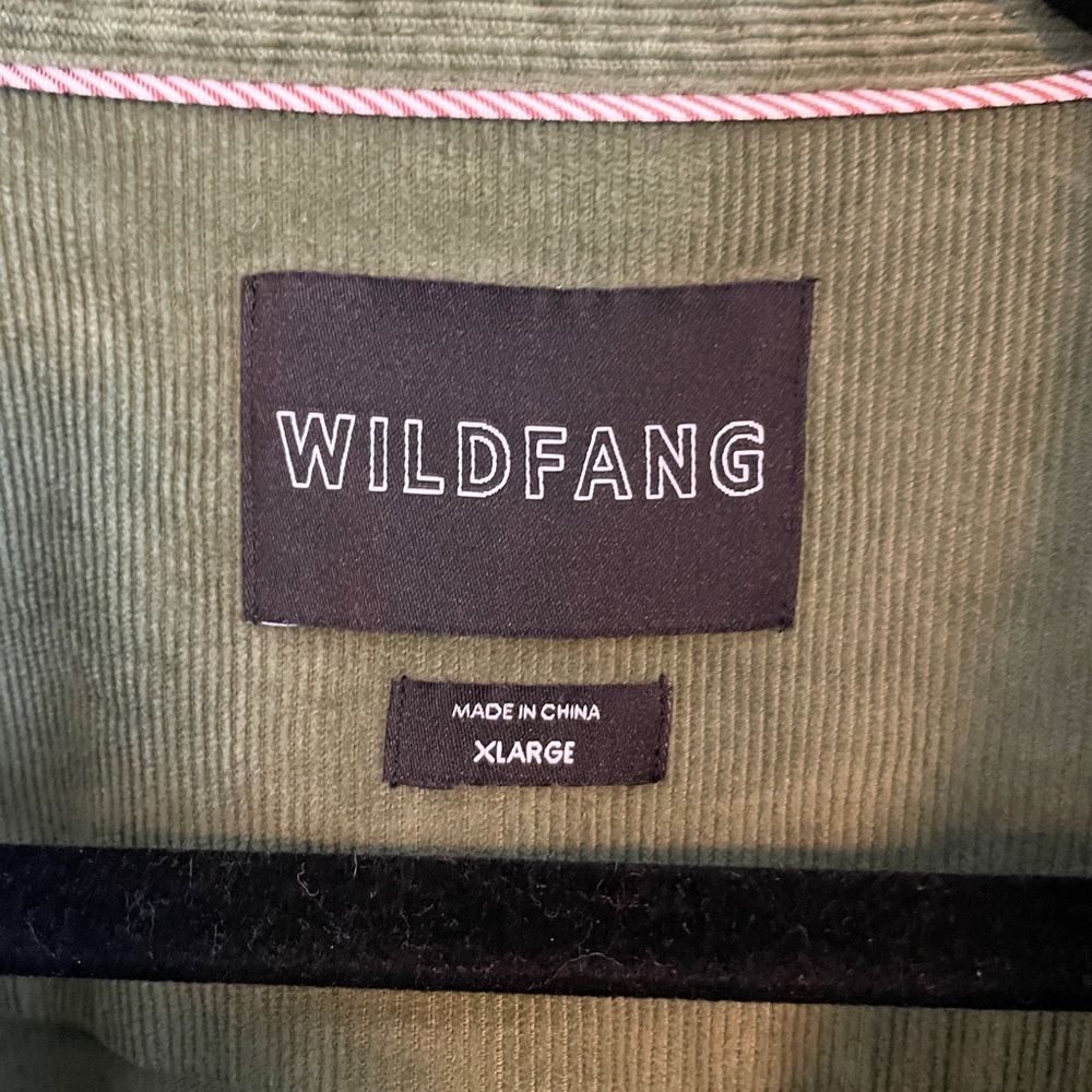 Wildfang Olive Corduroy Shirt - Picture 2 of 6